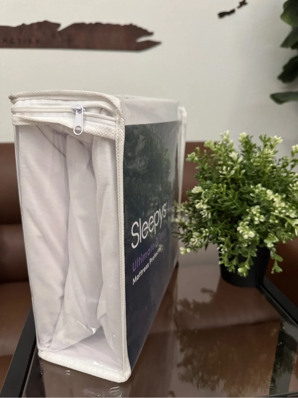 Ultimate Allergy Bamboo Mattress Protector — White (King)